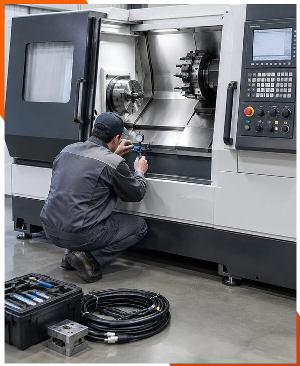 Монтаж и пусконаладка токарных станков с ЧПУ в Слободской
